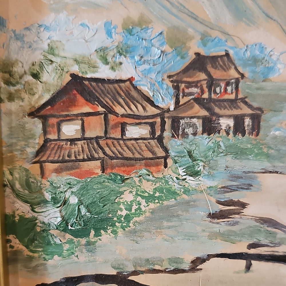 Vintage Oil Painting - Picture 3 of 11